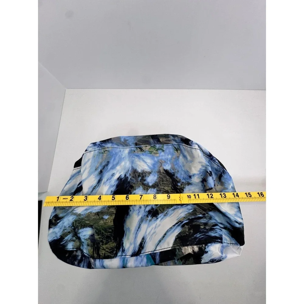 Adidas by Stella McCartney Blue Marble Print Travel Organizer Mesh Packing‎ Cube